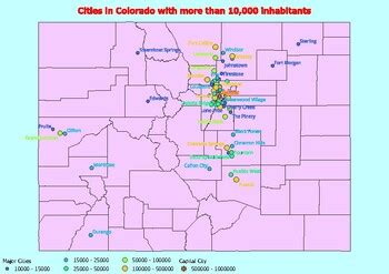 List of Colorado municipalities by population .